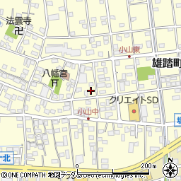 静岡県浜松市中央区雄踏町宇布見4681周辺の地図