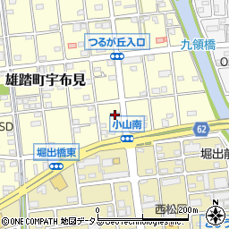 静岡県浜松市中央区雄踏町宇布見4083周辺の地図