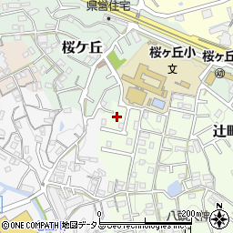 奈良県生駒市辻町881-39周辺の地図