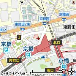 ベリー　京橋店周辺の地図