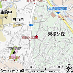 宝寿荘周辺の地図