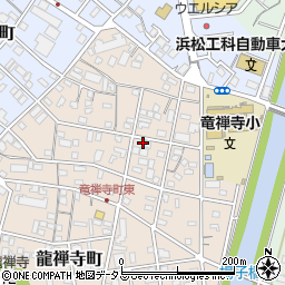 静岡県浜松市中央区龍禅寺町116周辺の地図