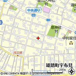 静岡県浜松市中央区雄踏町宇布見8374周辺の地図
