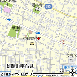 静岡県浜松市中央区雄踏町宇布見4961周辺の地図