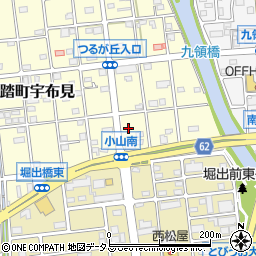 静岡県浜松市中央区雄踏町宇布見4070周辺の地図