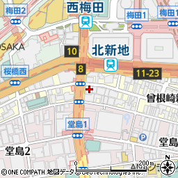 メディアージュクリニック大阪梅田周辺の地図