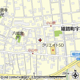 静岡県浜松市中央区雄踏町宇布見4660周辺の地図