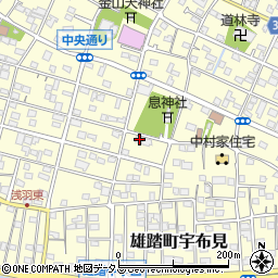 静岡県浜松市中央区雄踏町宇布見8313周辺の地図