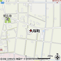 静岡県浜松市中央区大塚町27周辺の地図