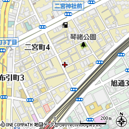 セブンイレブン神戸琴ノ緒町店周辺の地図
