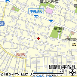 静岡県浜松市中央区雄踏町宇布見8375周辺の地図