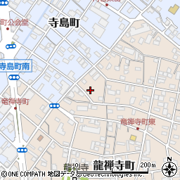 静岡県浜松市中央区龍禅寺町77周辺の地図