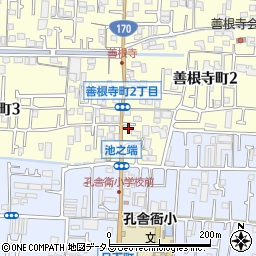 カラオケスタジオ蝶周辺の地図