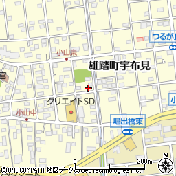 静岡県浜松市中央区雄踏町宇布見4621周辺の地図
