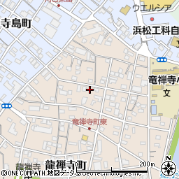 静岡県浜松市中央区龍禅寺町95周辺の地図