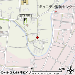 静岡県磐田市東新屋322周辺の地図