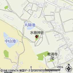 水巻神社周辺の地図