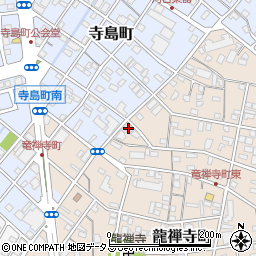 静岡県浜松市中央区龍禅寺町268周辺の地図