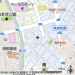 静岡県浜松市中央区寺島町1116周辺の地図