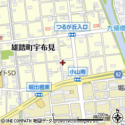 静岡県浜松市中央区雄踏町宇布見4082周辺の地図