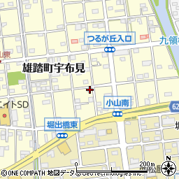 静岡県浜松市中央区雄踏町宇布見4119周辺の地図