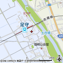 岡山県岡山市北区福崎69周辺の地図