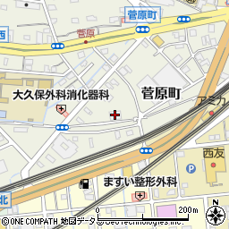 リコー中部株式会社　浜松事業所周辺の地図