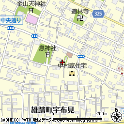 静岡県浜松市中央区雄踏町宇布見4964周辺の地図