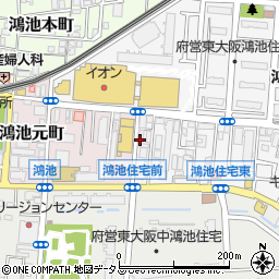 稲田法輪堂周辺の地図