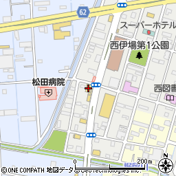 浜松日産伊場店周辺の地図