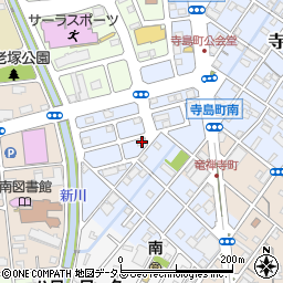 静岡県浜松市中央区寺島町1118周辺の地図