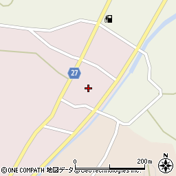 広島県神石郡神石高原町上2761周辺の地図