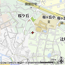 奈良県生駒市辻町881-41周辺の地図