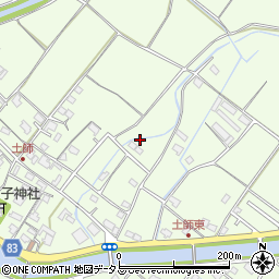岡山県瀬戸内市長船町土師周辺の地図