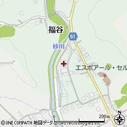 岡山県岡山市北区福谷71周辺の地図