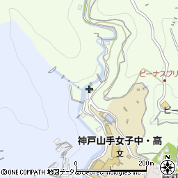 吉田病院諏訪山寮周辺の地図