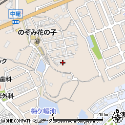 岡山県岡山市東区中尾260-2周辺の地図