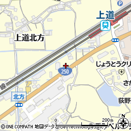 岡山県岡山市東区上道北方724周辺の地図