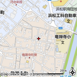 静岡県浜松市中央区龍禅寺町53周辺の地図