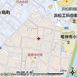 静岡県浜松市中央区龍禅寺町60周辺の地図