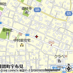 静岡県浜松市中央区雄踏町宇布見5182周辺の地図