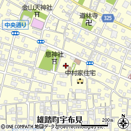静岡県浜松市中央区雄踏町宇布見5158周辺の地図