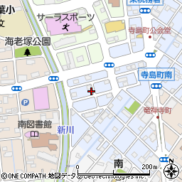 静岡県浜松市中央区寺島町1074周辺の地図