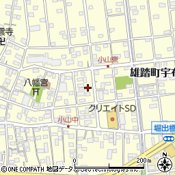 静岡県浜松市中央区雄踏町宇布見4654周辺の地図