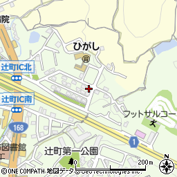 奈良県生駒市辻町31-50周辺の地図