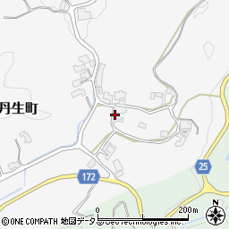 奈良県奈良市丹生町1319周辺の地図