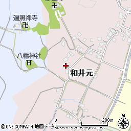 岡山県岡山市北区和井元191周辺の地図