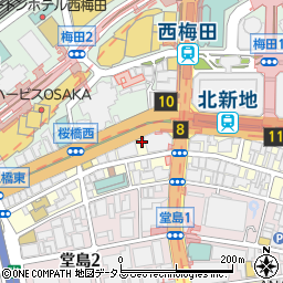 松屋桜橋店周辺の地図