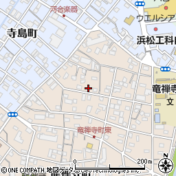 静岡県浜松市中央区龍禅寺町64周辺の地図