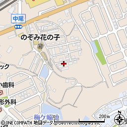 岡山県岡山市東区中尾260-22周辺の地図